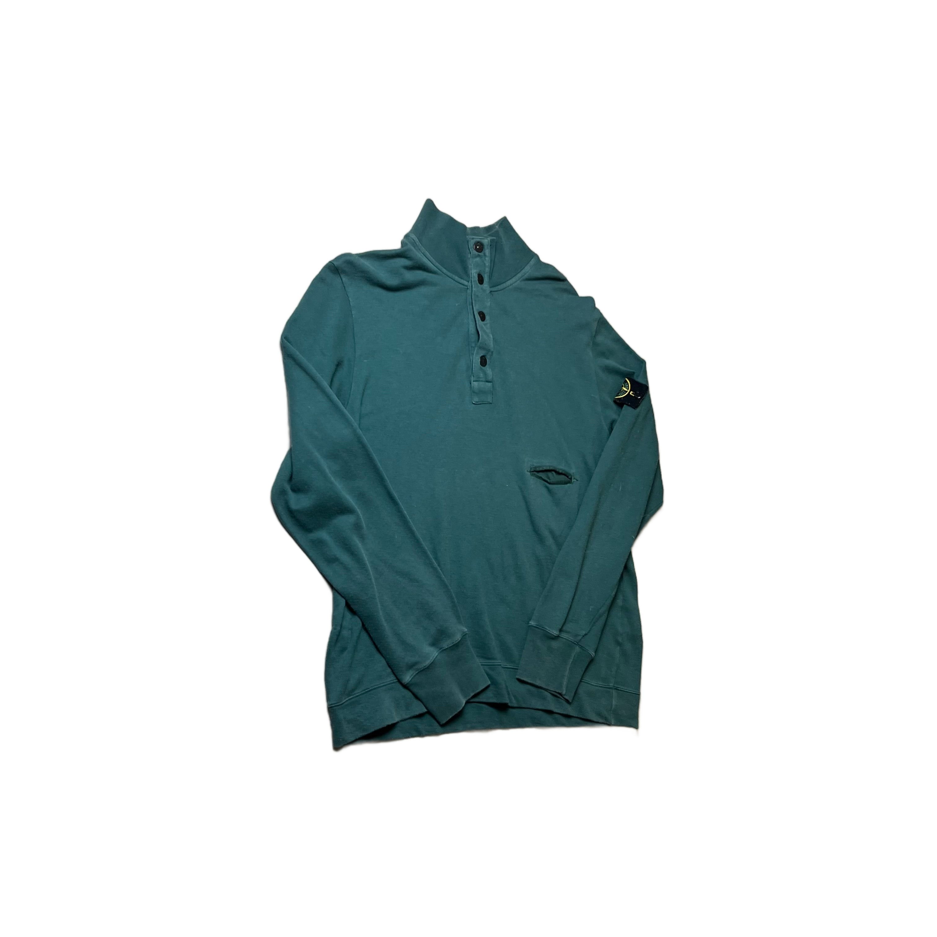 Green Stone Island Sweatshirt - M