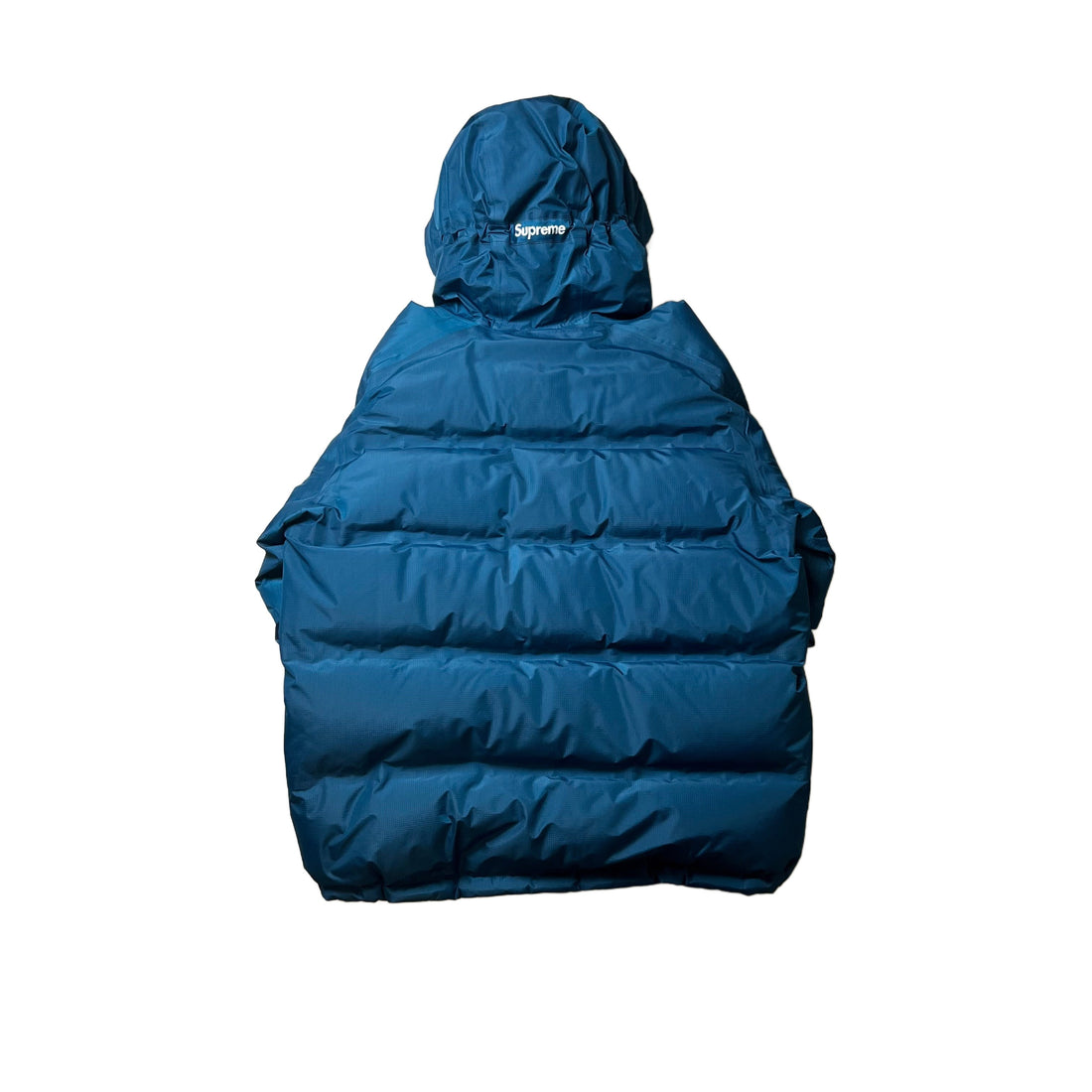 Brand New Blue Supreme Puffer Coat - L