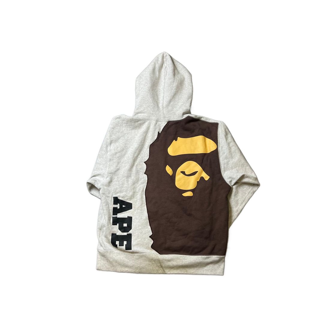 Grey A Bathing Ape (BAPE) Hoodie - M