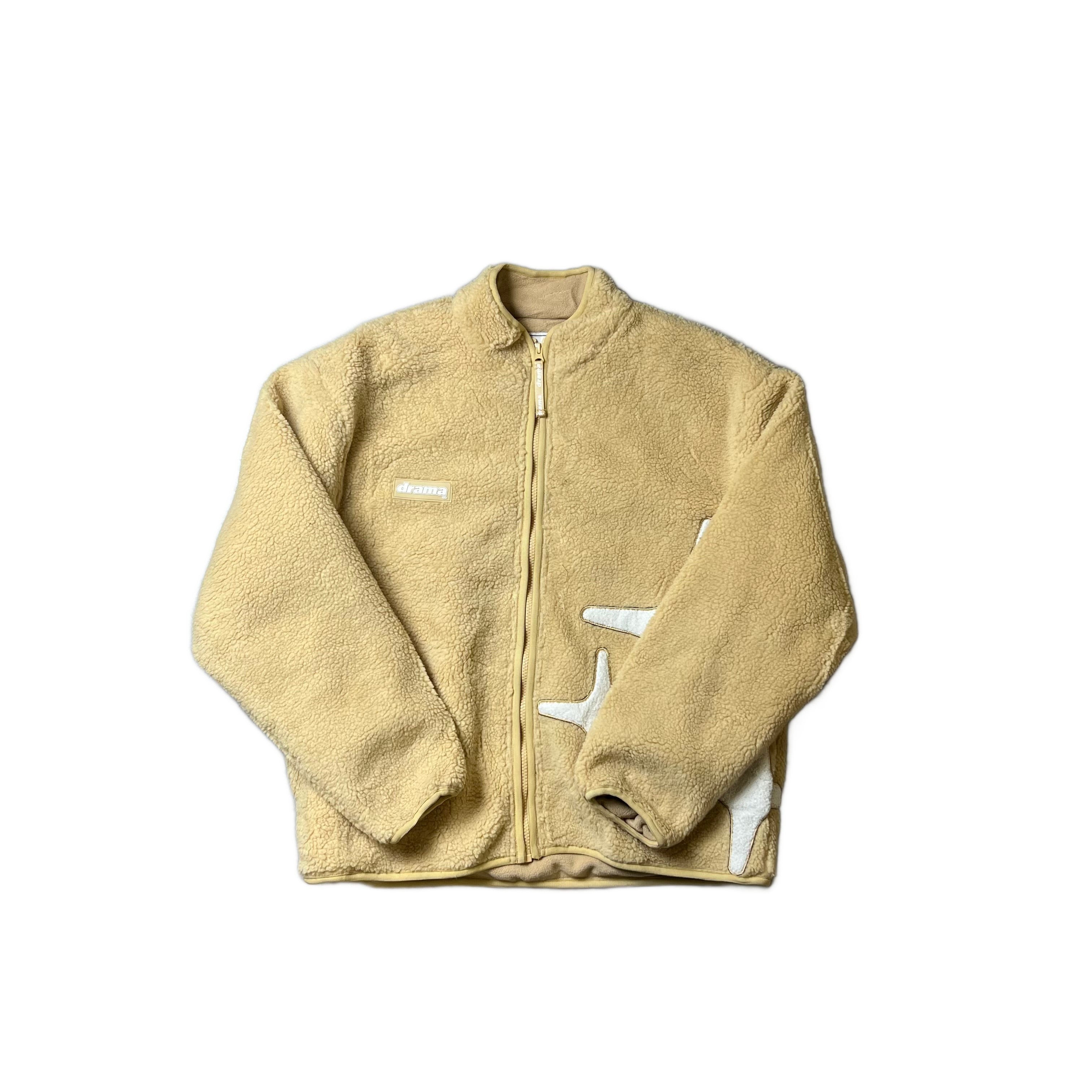 Brand New Cream Drama Call Fleece - L
