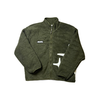 Brand New Green Drama Call Fleece - L