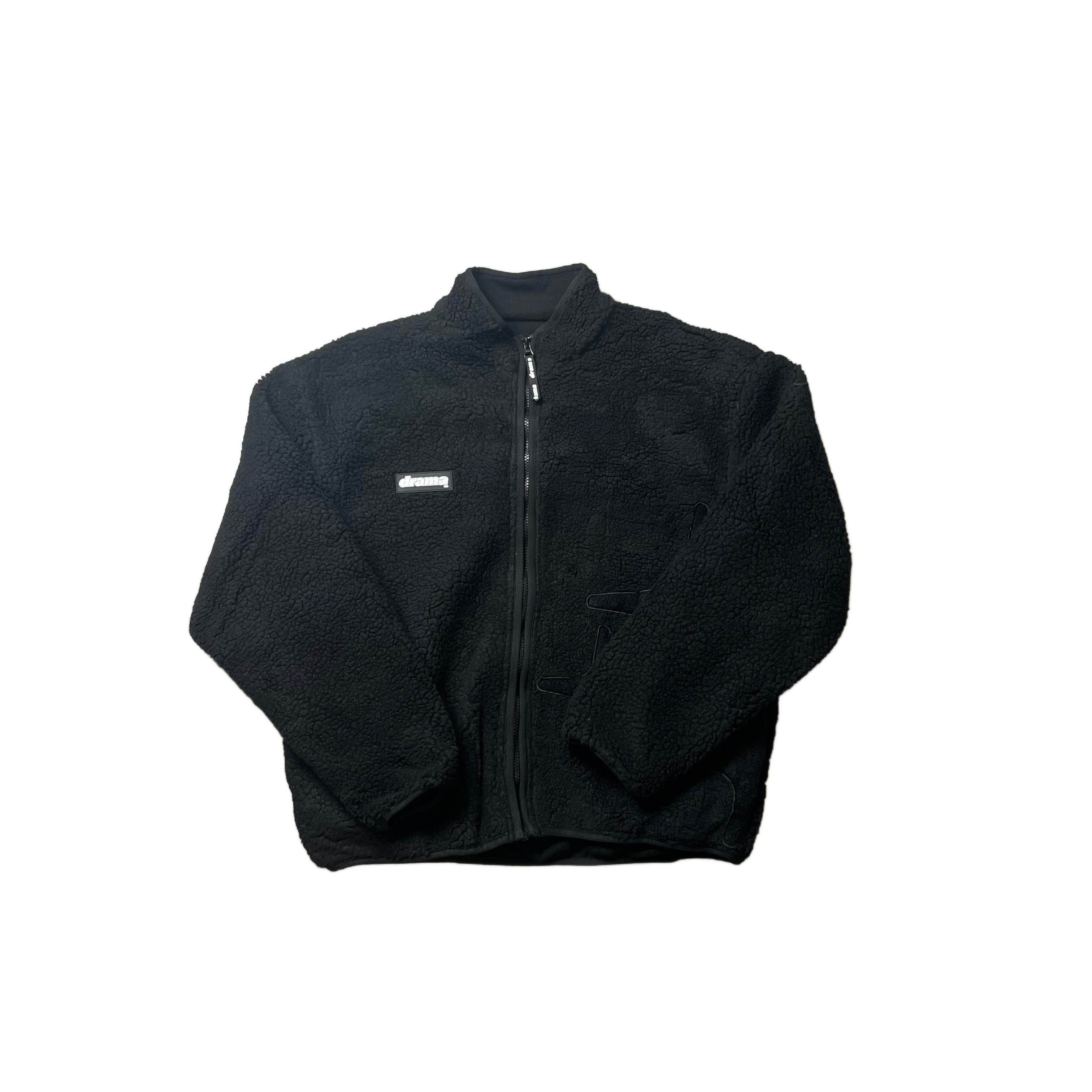 Brand New Black Drama Call Fleece - L