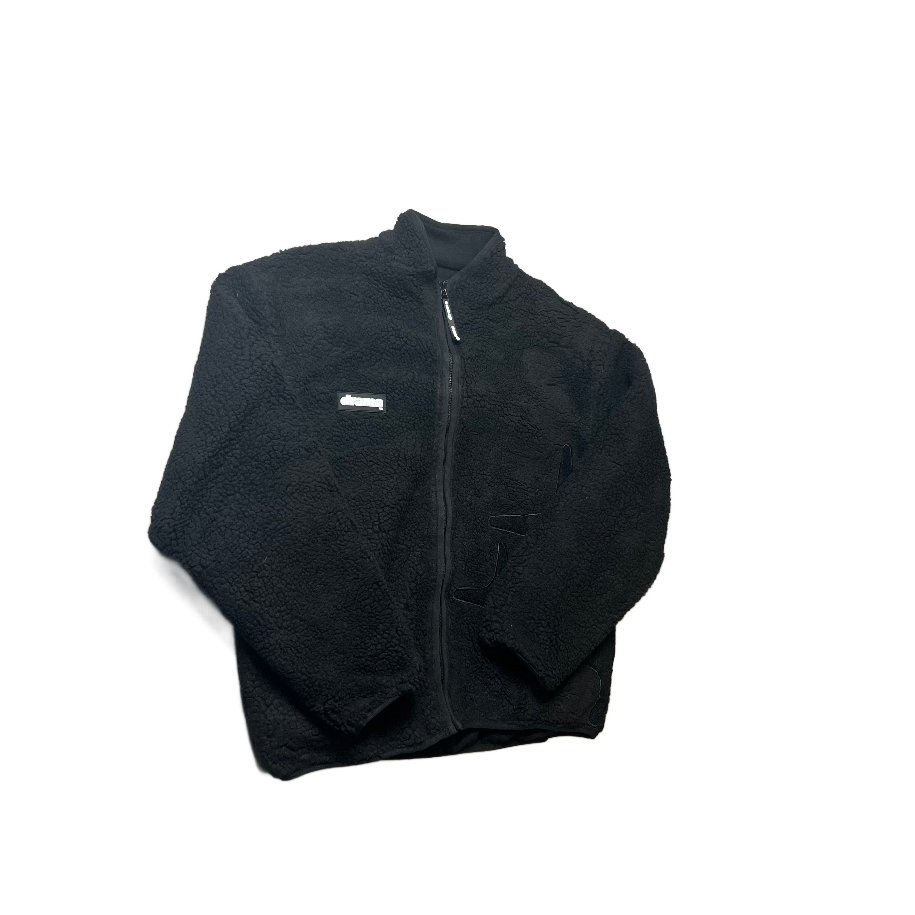 Brand New Black Drama Call Fleece - L