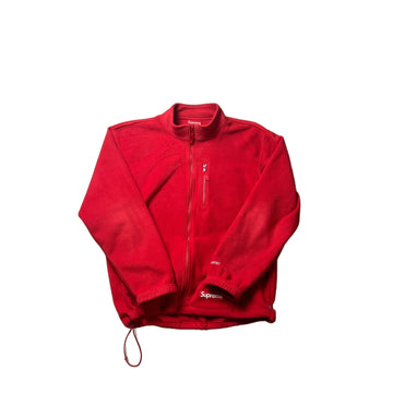 Red Supreme Full Zip Fleece - L
