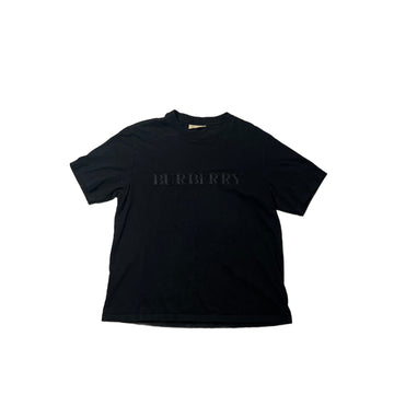 Black Burberry Tee - L