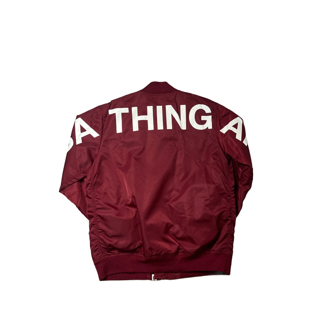 Burgundy A Bathing Ape (BAPE) Jacket - XXL