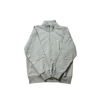 Brand New Grey Drama Call 1/4 Zip - L