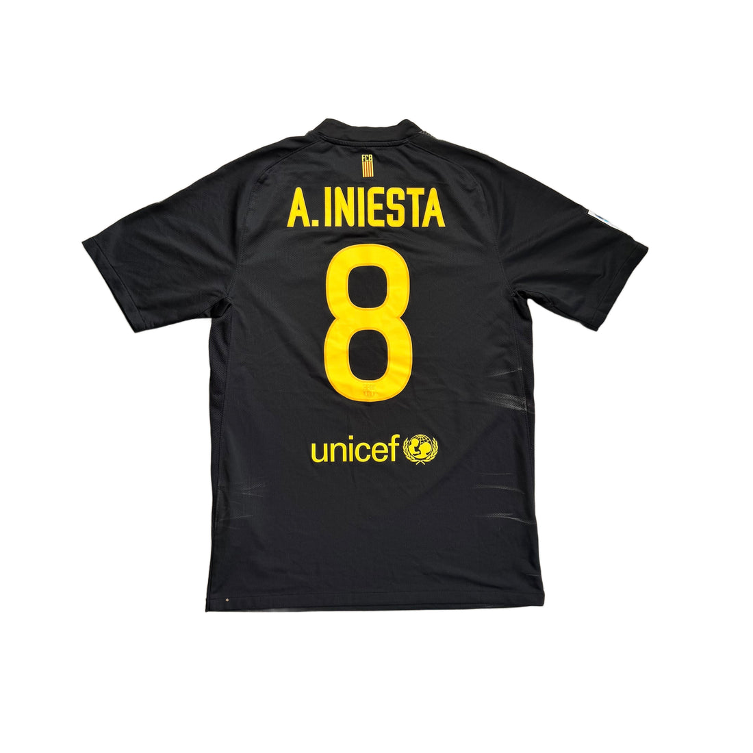 2011 - 12 Barcelona Away 'Iniesta' Shirt - M