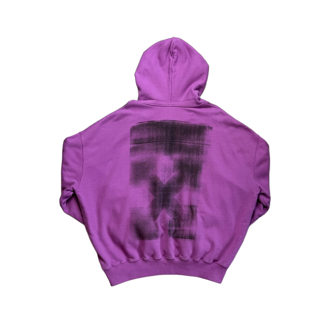 Purple Off-White Hoodie - XL