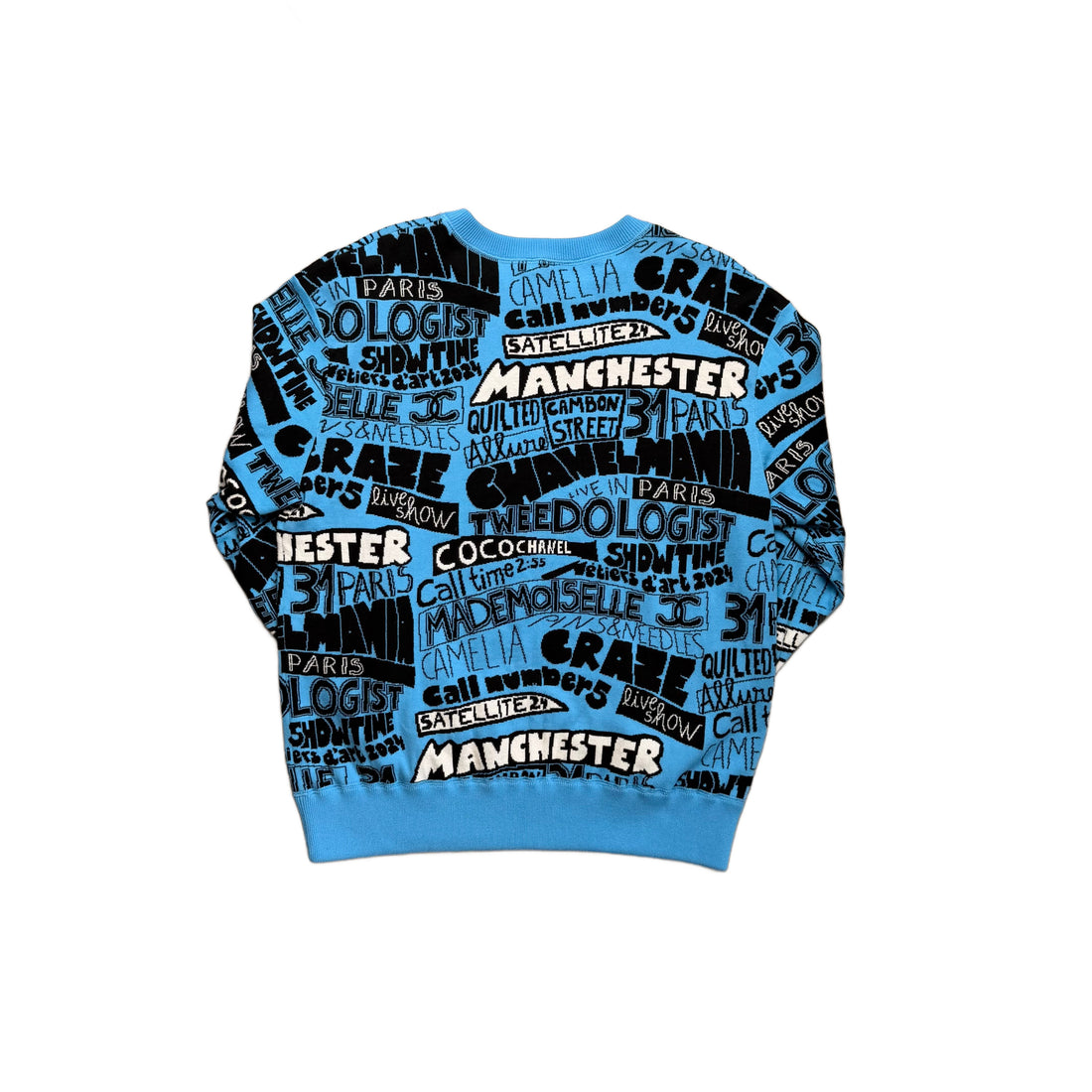 Blue Chanel Sweatshirt - M