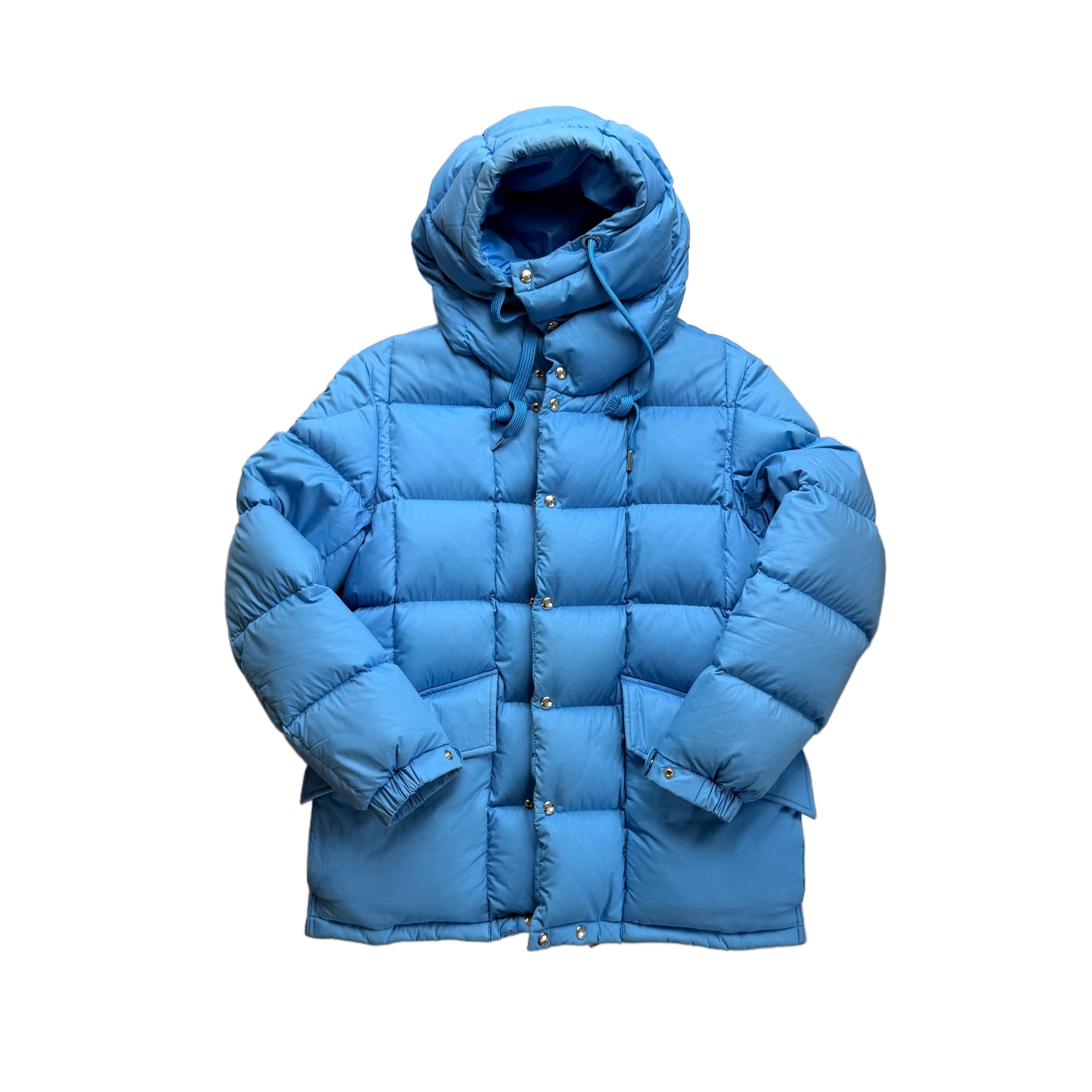 Blue Moncler Puffer Coat - S