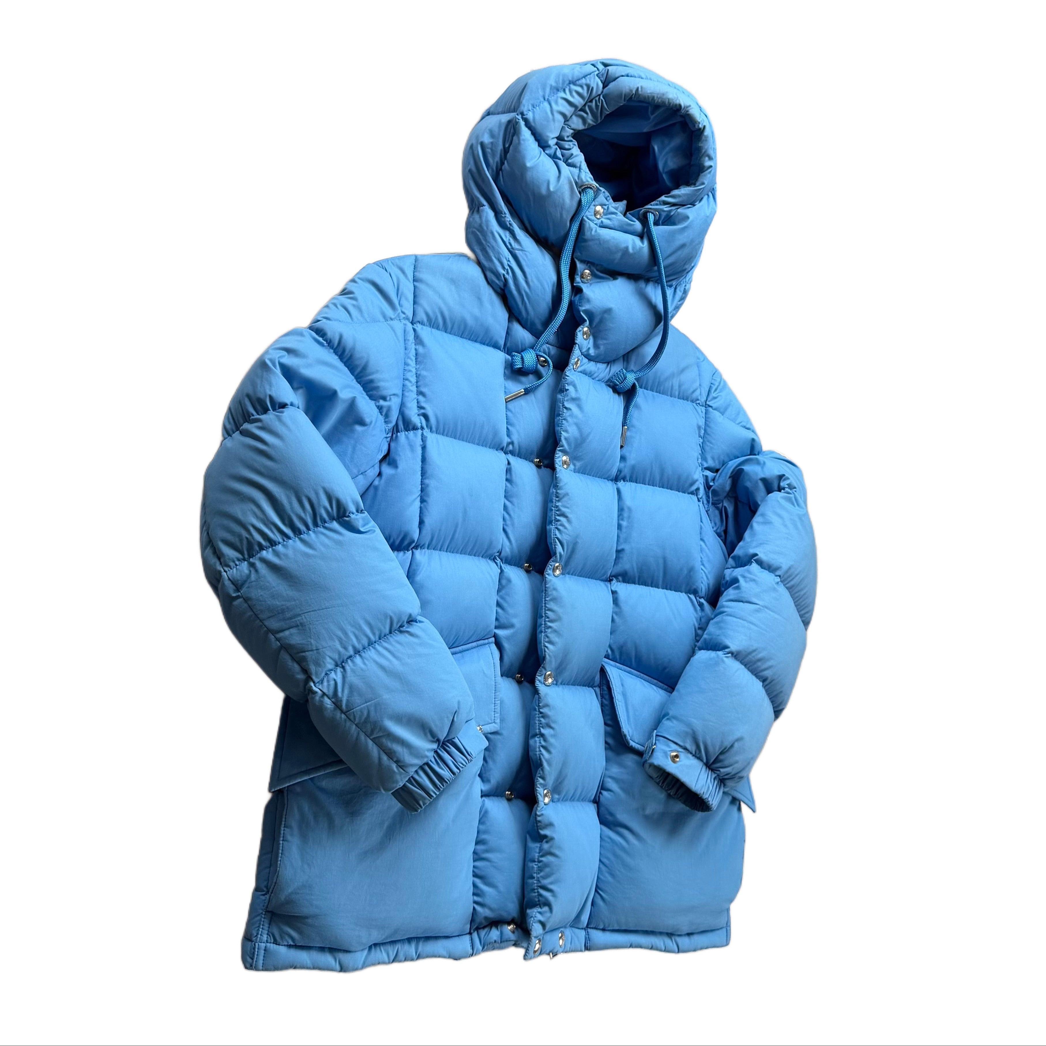 Blue Moncler Puffer Coat - S