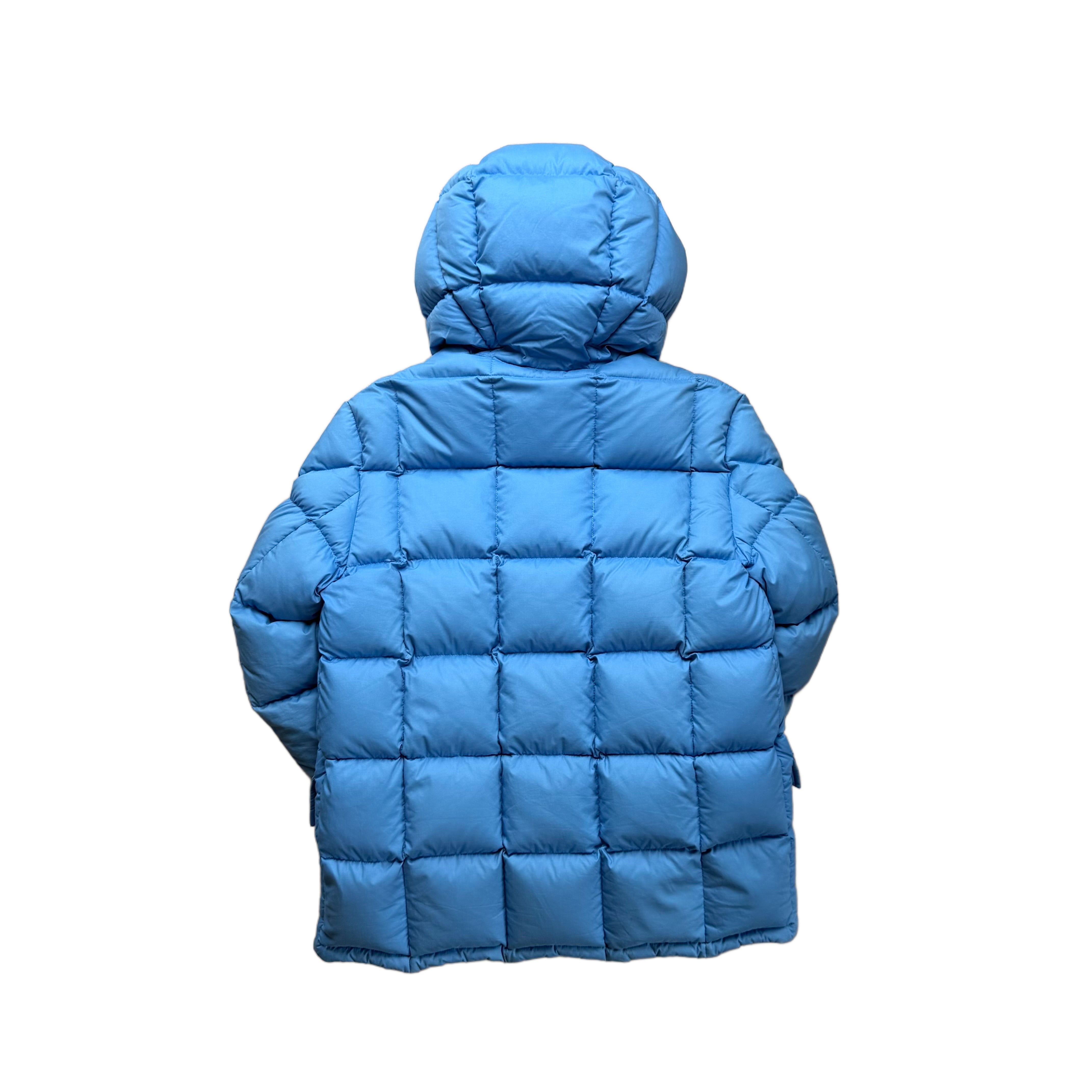 Blue Moncler Puffer Coat - S