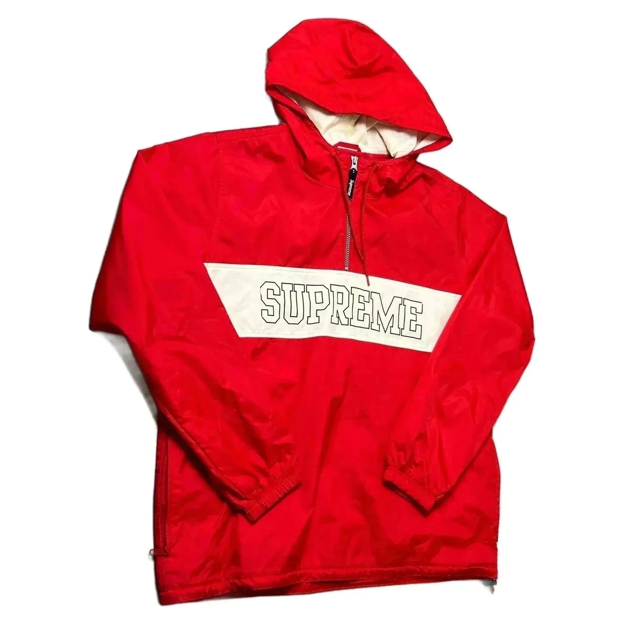 Supreme Jacket - Red + White - M