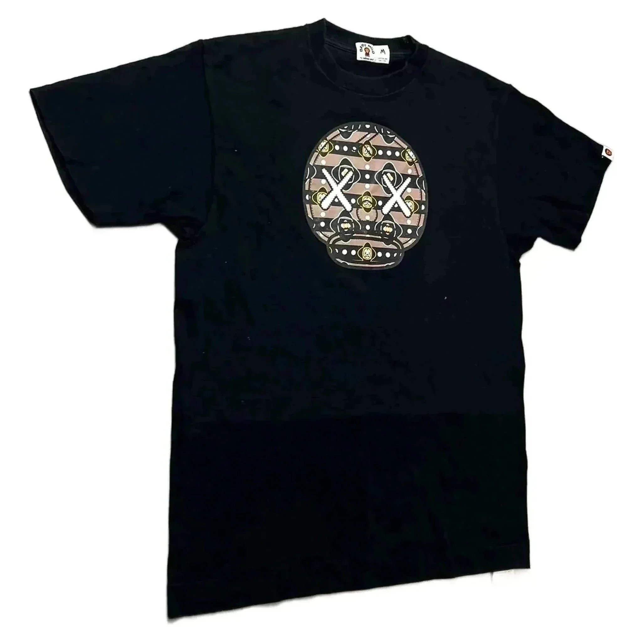 A Bathing Ape (BAPE) x KAWS T-Shirt - Black - M