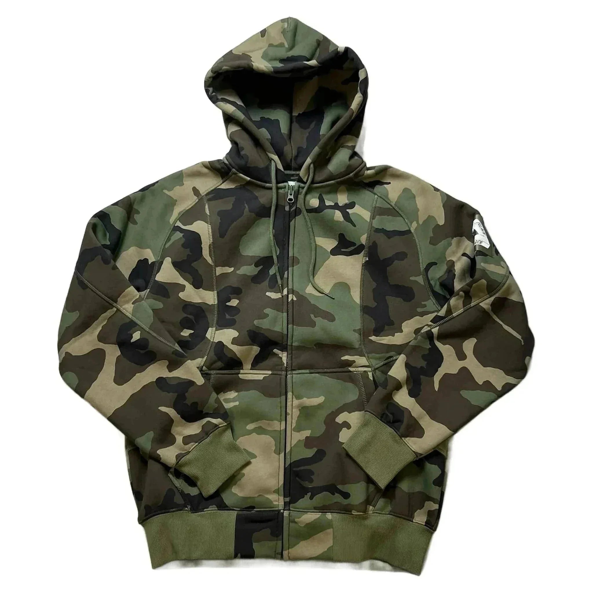 Palace Zip Up Hoodie - Camo - L