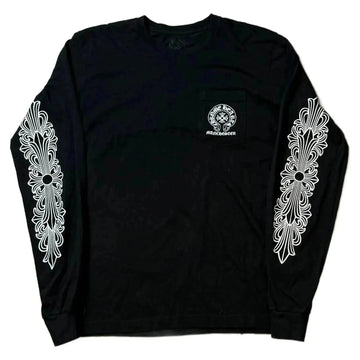 Chrome Hearts Long Sleeve Tee - Black - L