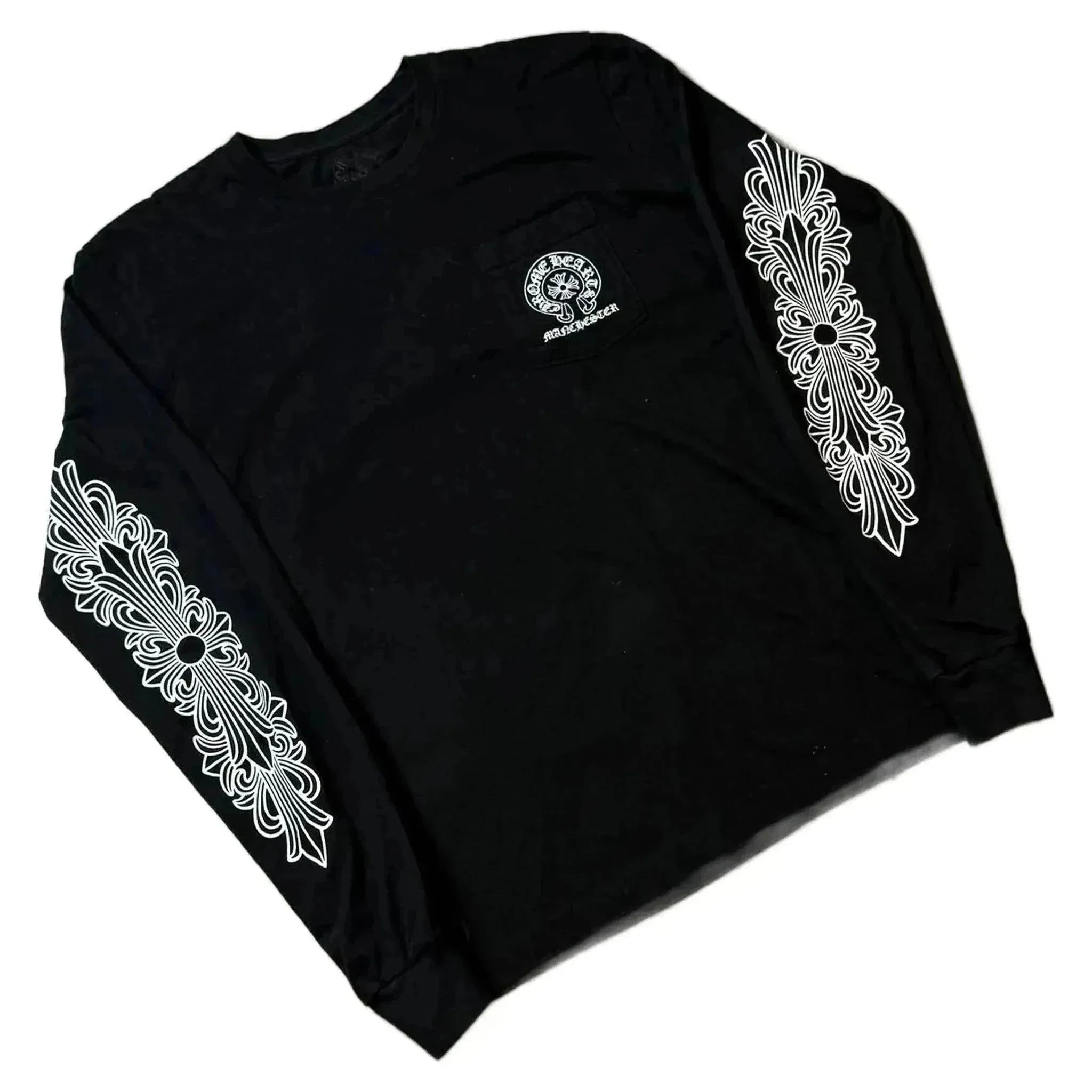 Chrome Hearts Long Sleeve Tee - Black - L