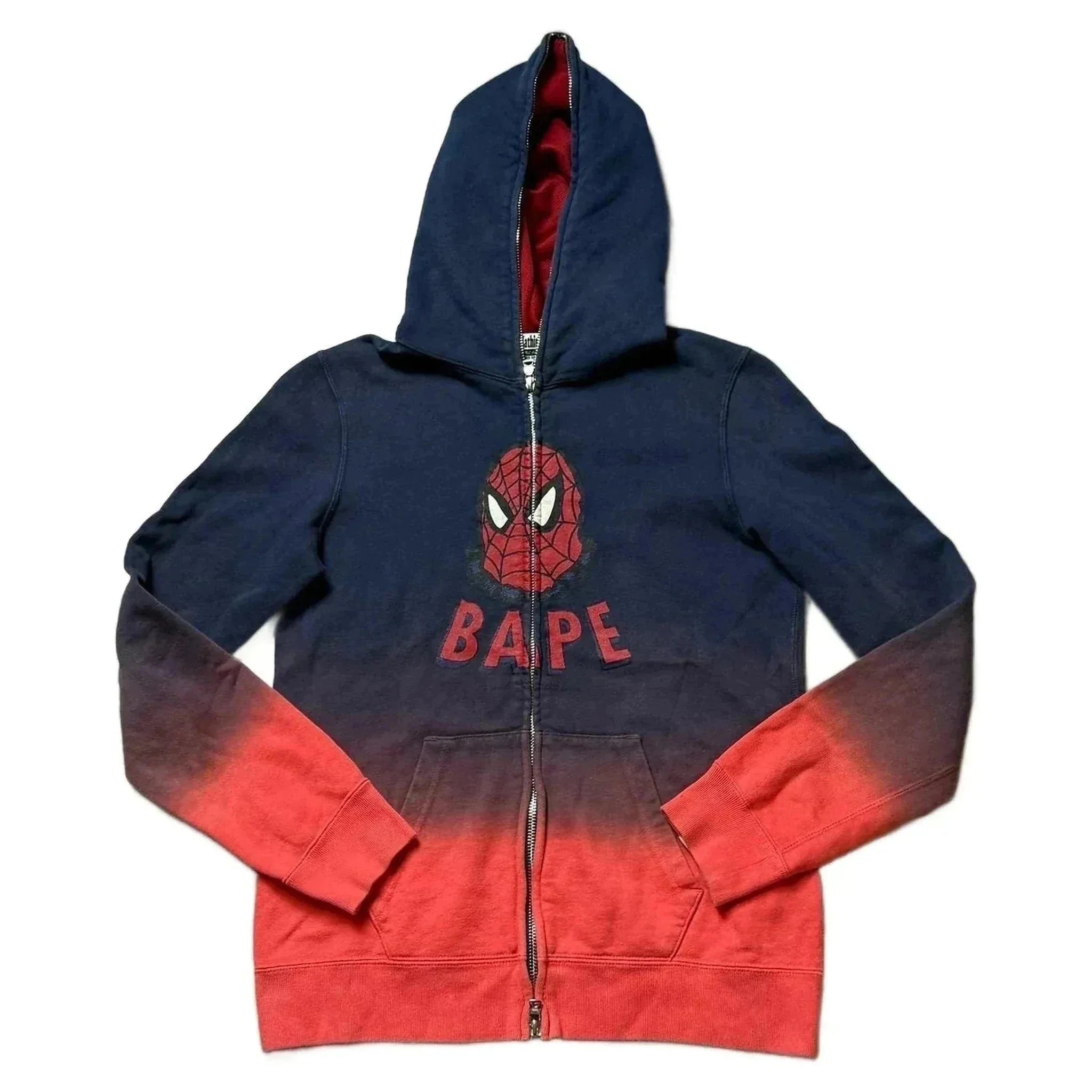 A Bathing Ape (BAPE) Spiderman Hoodie - XS