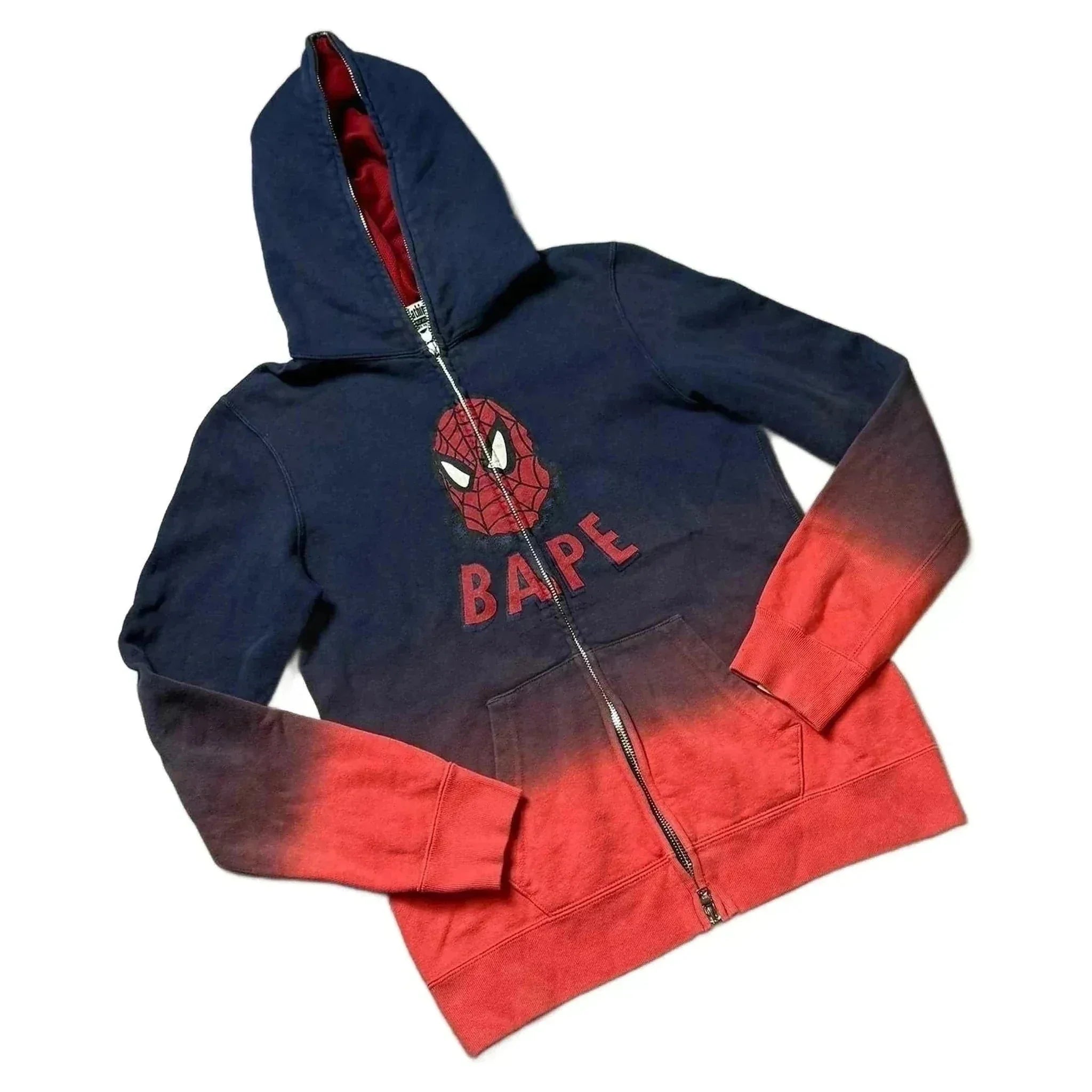 A Bathing Ape (BAPE) Spiderman Hoodie - XS