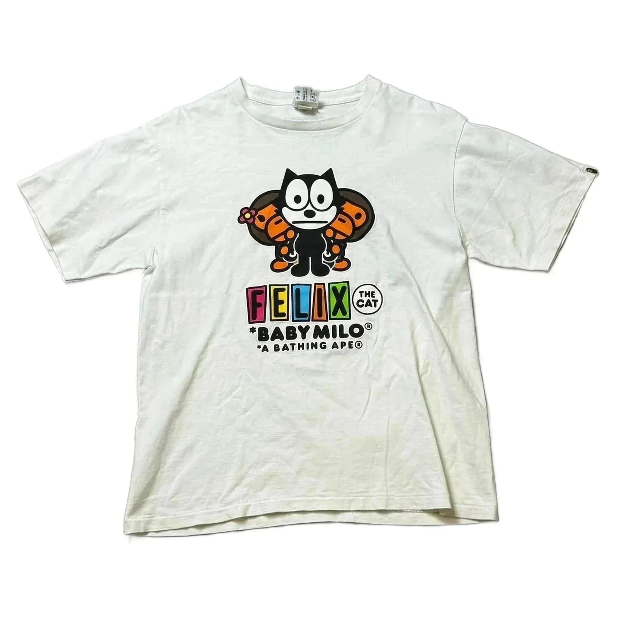 A Bathing Ape (BAPE) Felix Tee - White - L