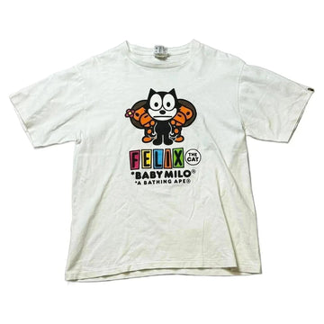 A Bathing Ape (BAPE) Felix Tee - White - L