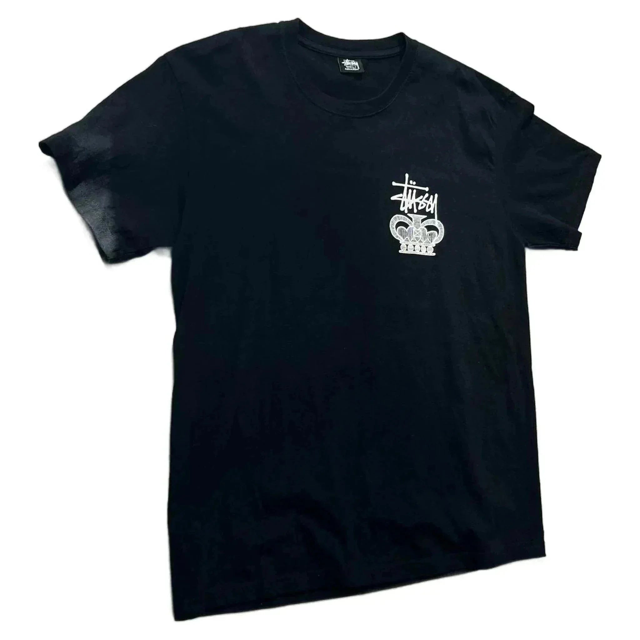 Stussy T-Shirt - Black - L