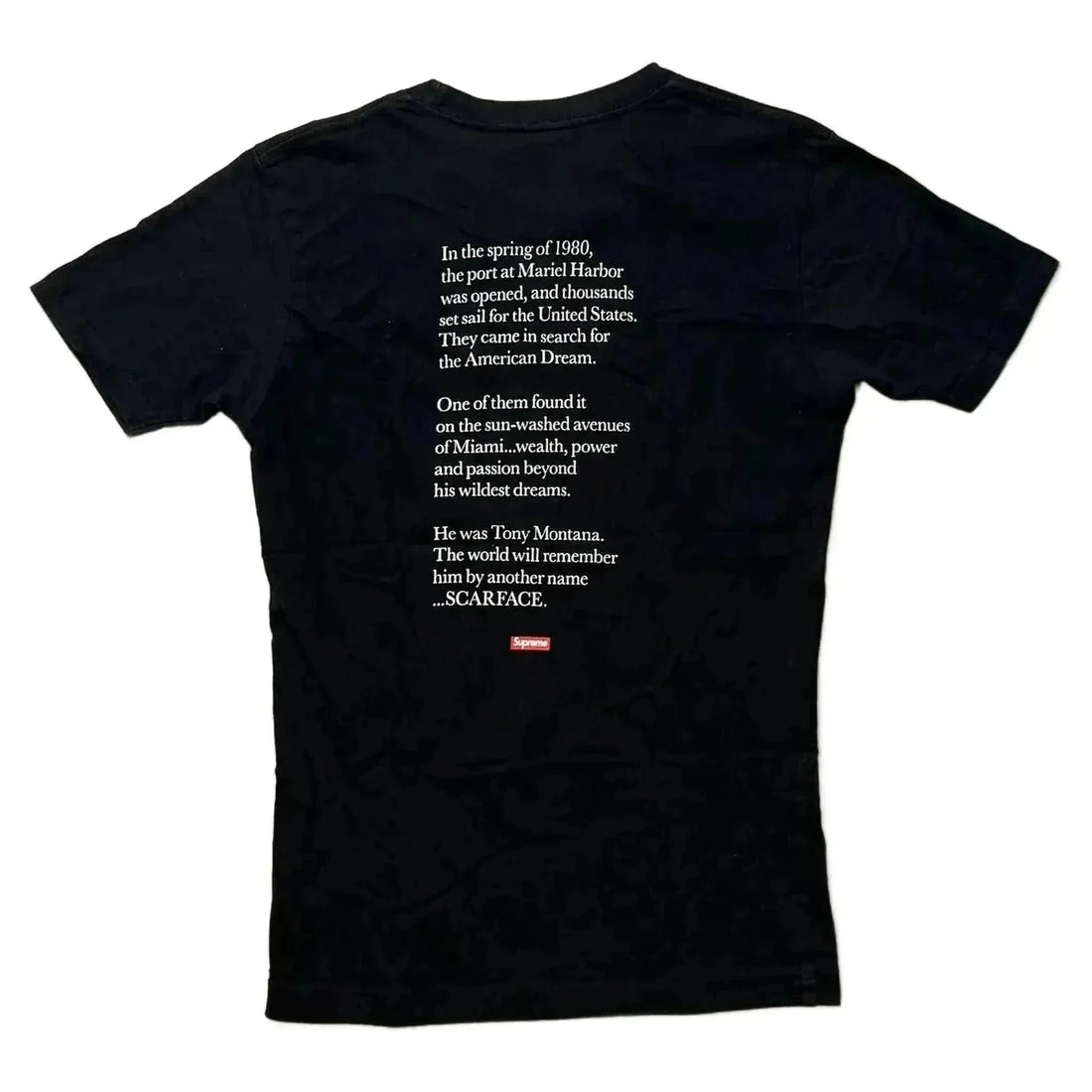 Supreme Scarface T-shirt - Black - M