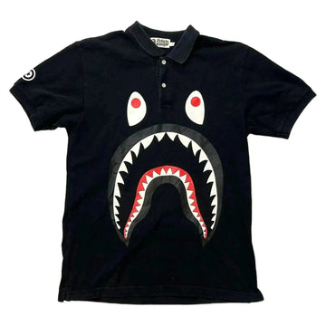 A Bathing Ape (BAPE) Polo Shirt - Black - L