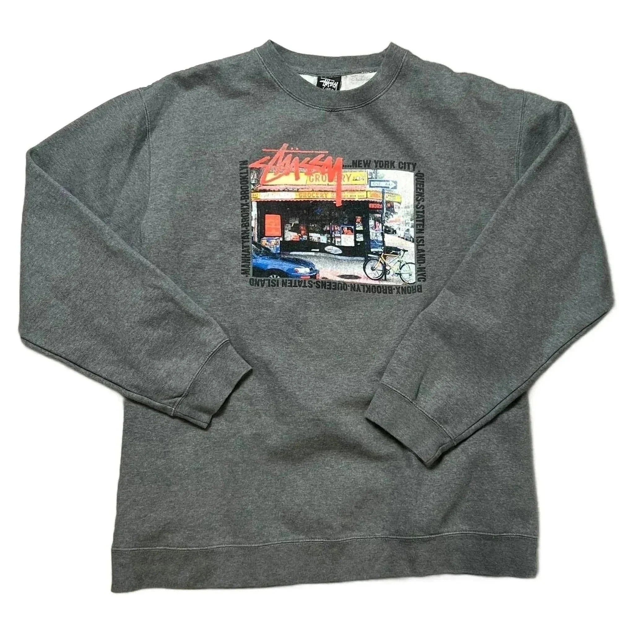 Stüssy Sweatshirt - Grey - XL