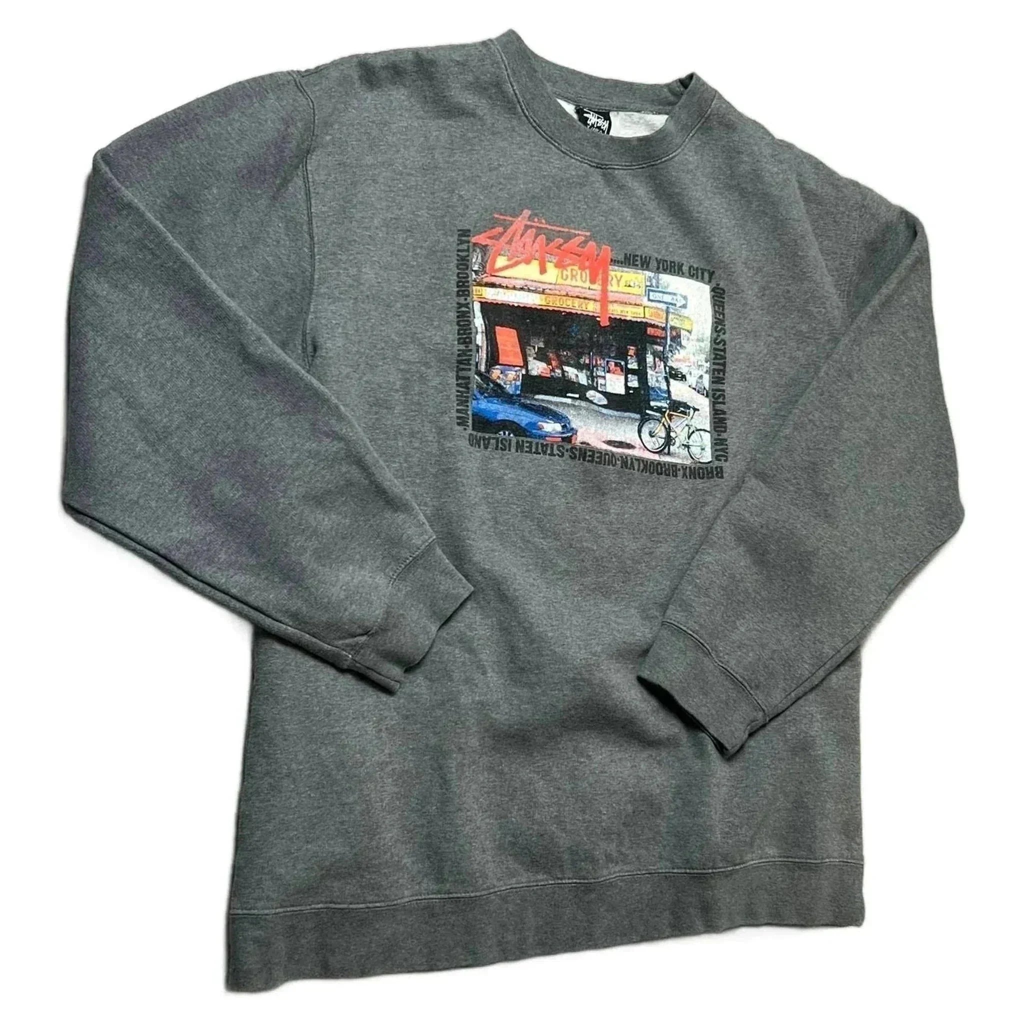 Stüssy Sweatshirt - Grey - XL