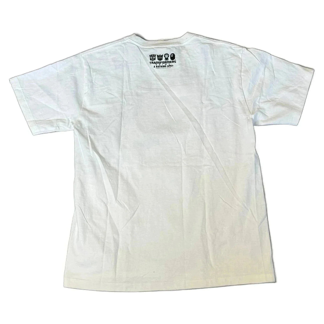 A Bathing Ape (BAPE) T-Shirt - White - L - Transformers