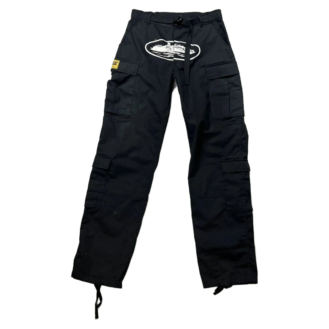 Black Corteiz Cargos - M