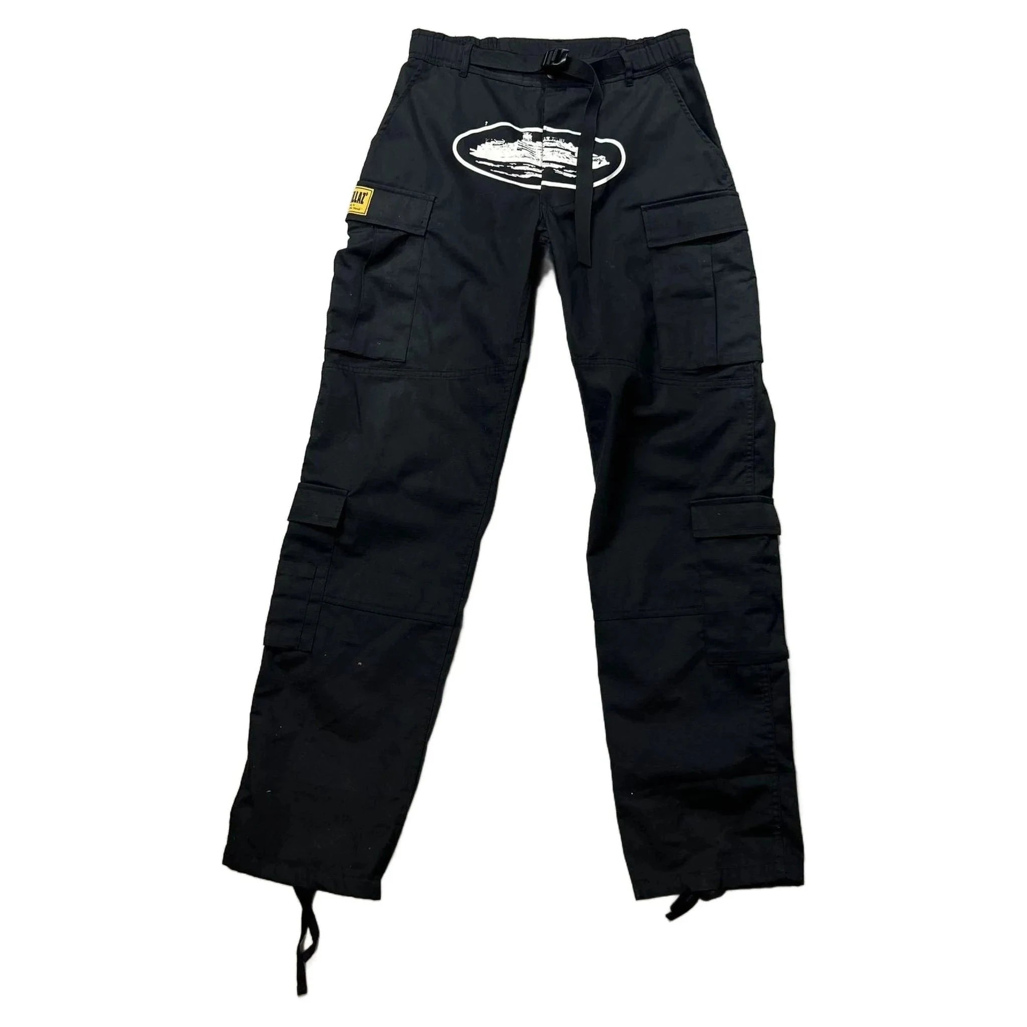 Black Corteiz Cargos - M