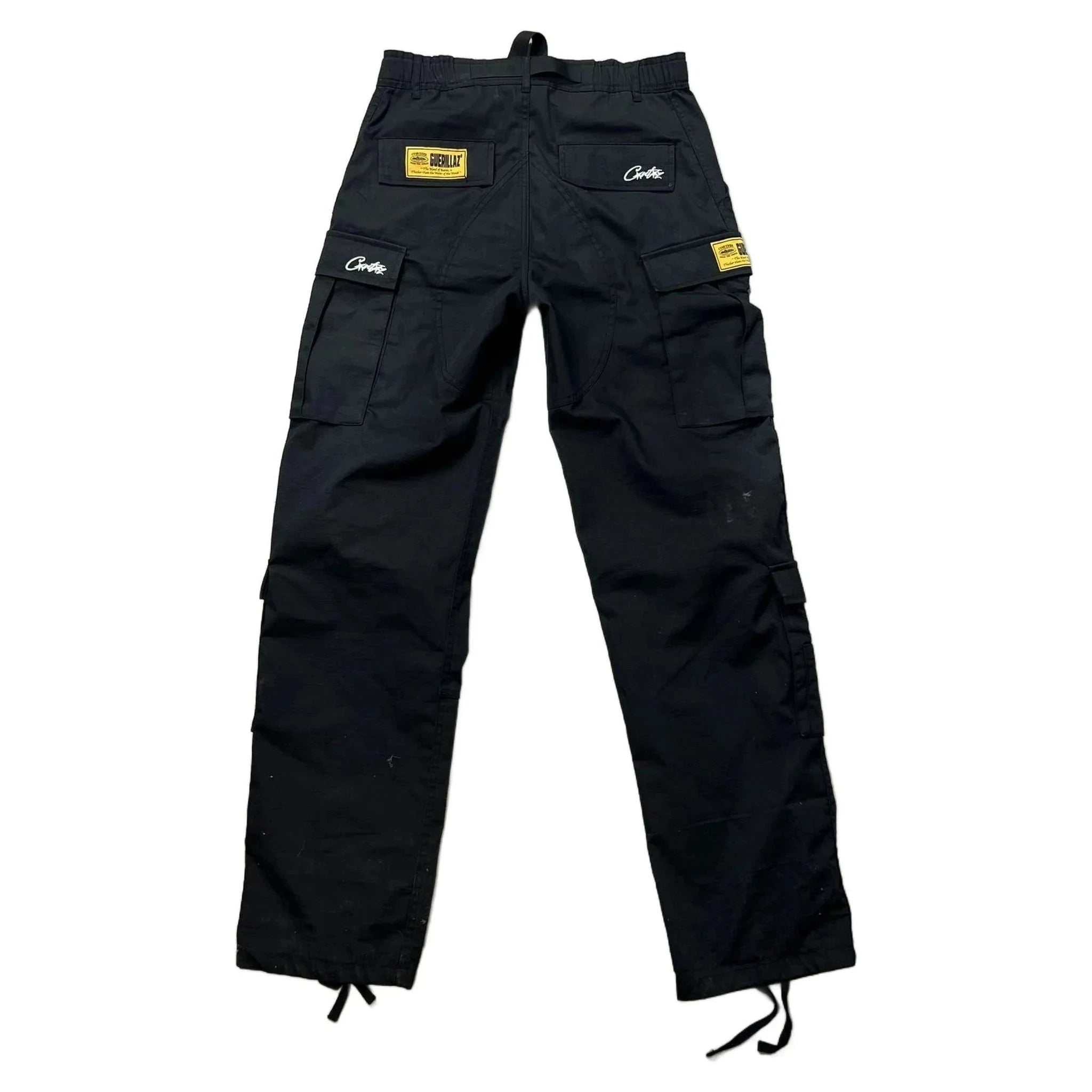 Black Corteiz Cargos - M