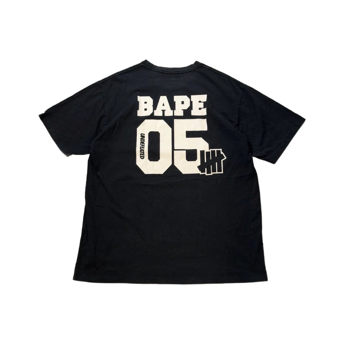 Black A Bathing Ape (BAPE) x Undefeated Tee - XXL