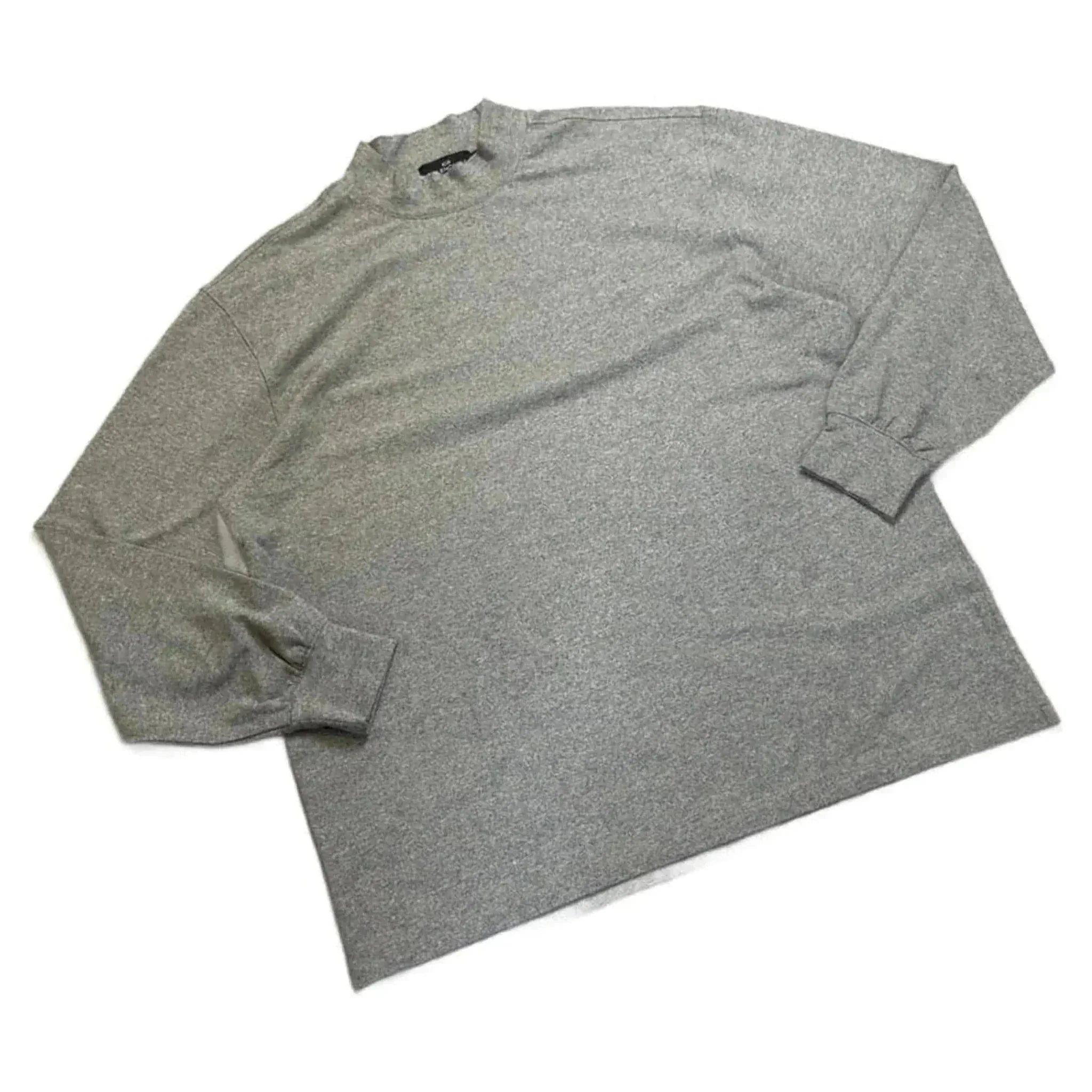 Balenciaga Long Sleeve Tee - Grey - L