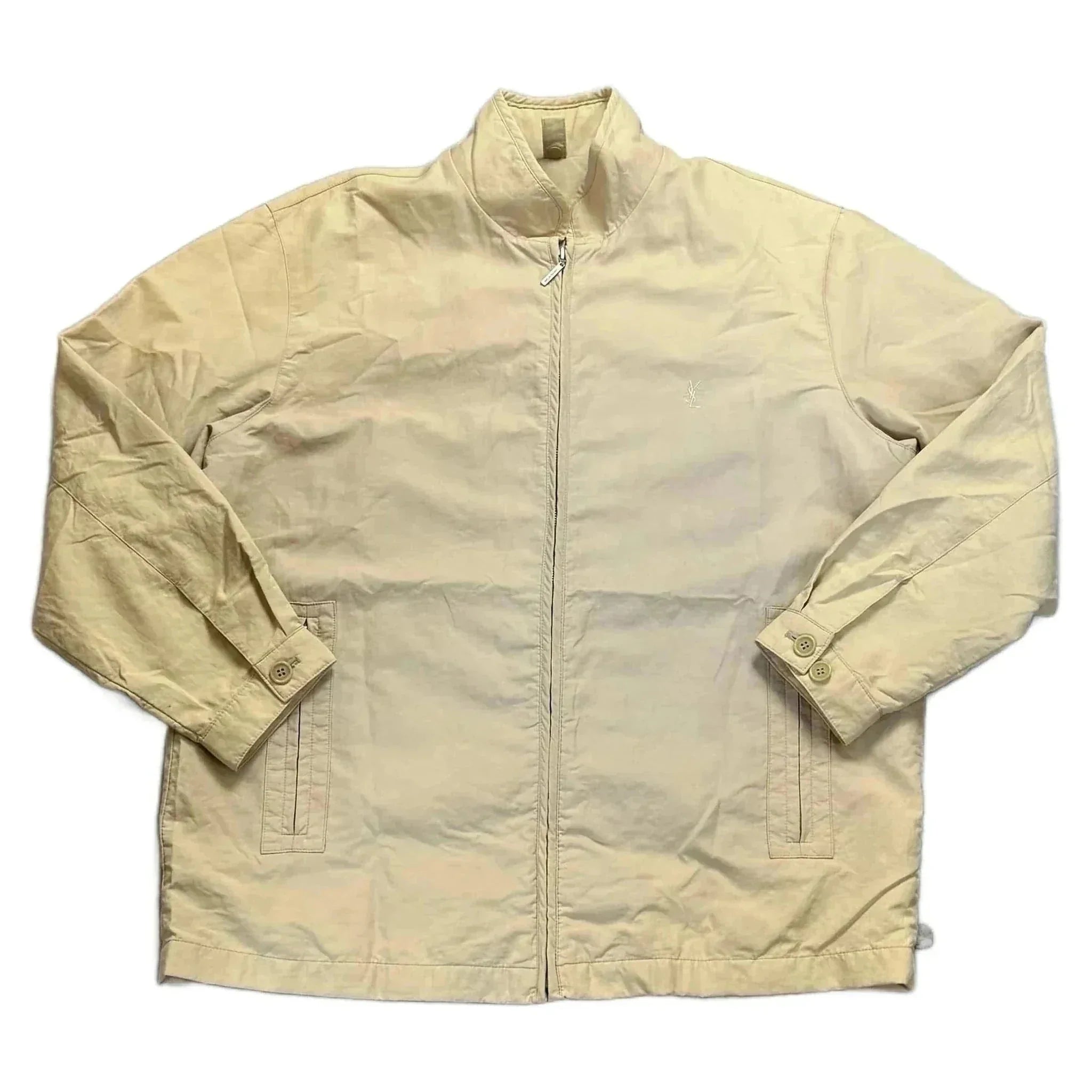 Yves Saint Laurent (YSL) Jacket - Cream - L