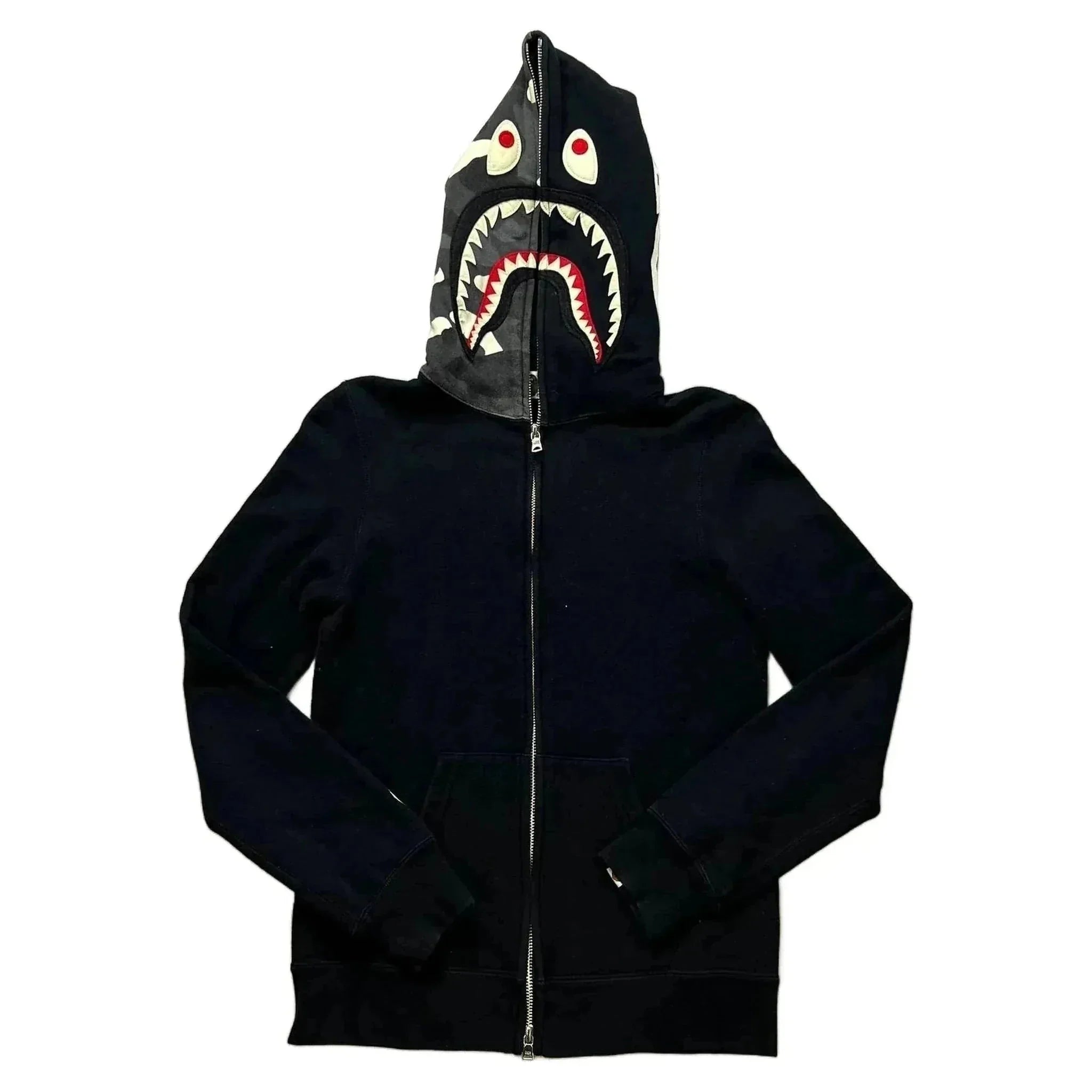 A Bathing Ape (BAPE) Hoodie - Black - XS