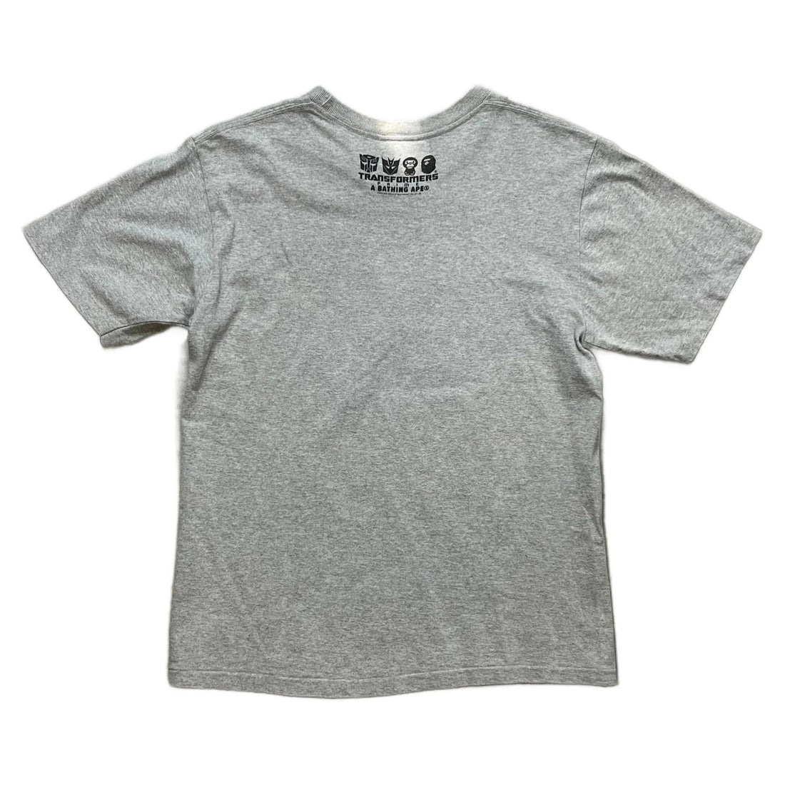 Grey A Bathing Ape (BAPE) x Transformers Tee - S