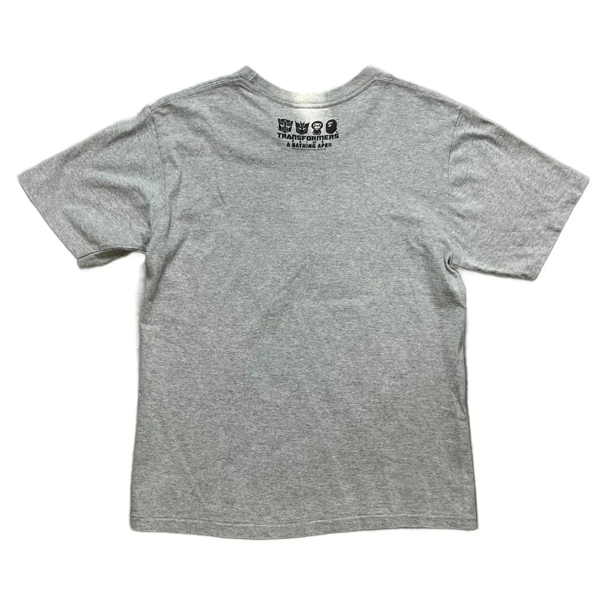 A Bathing Ape (BAPE) T-Shirt - Grey - S - Transformers
