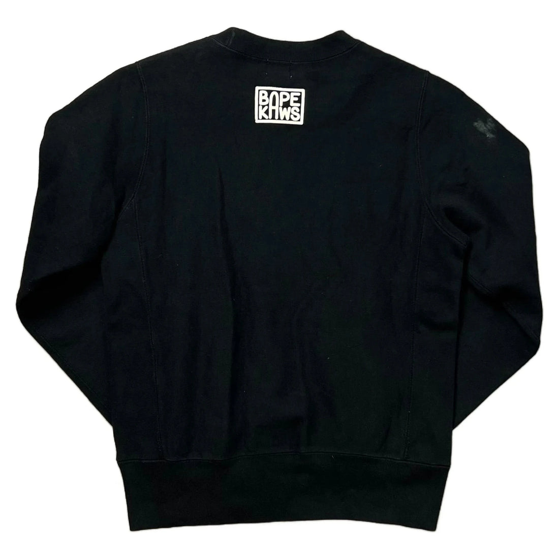 Black A Bathing Ape (BAPE) x KAWS Sweatshirt - S