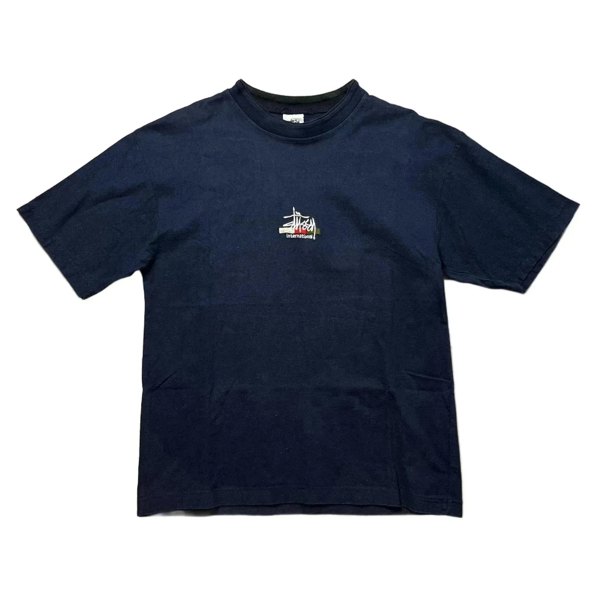 Stussy T-Shirt - Navy - L