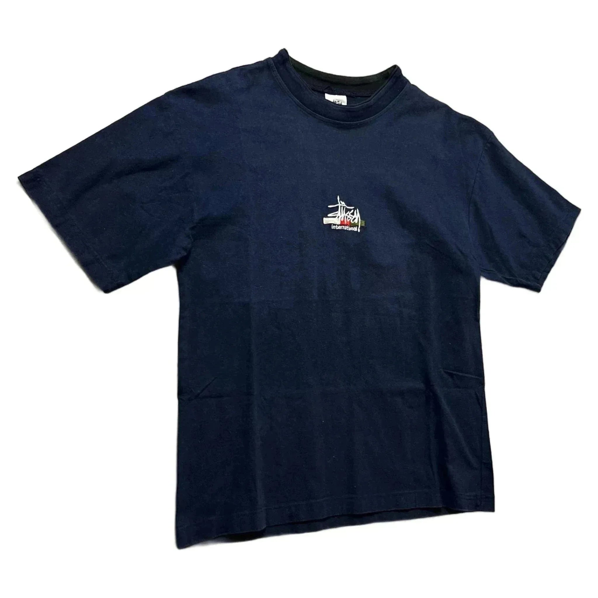 Stussy T-Shirt - Navy - L