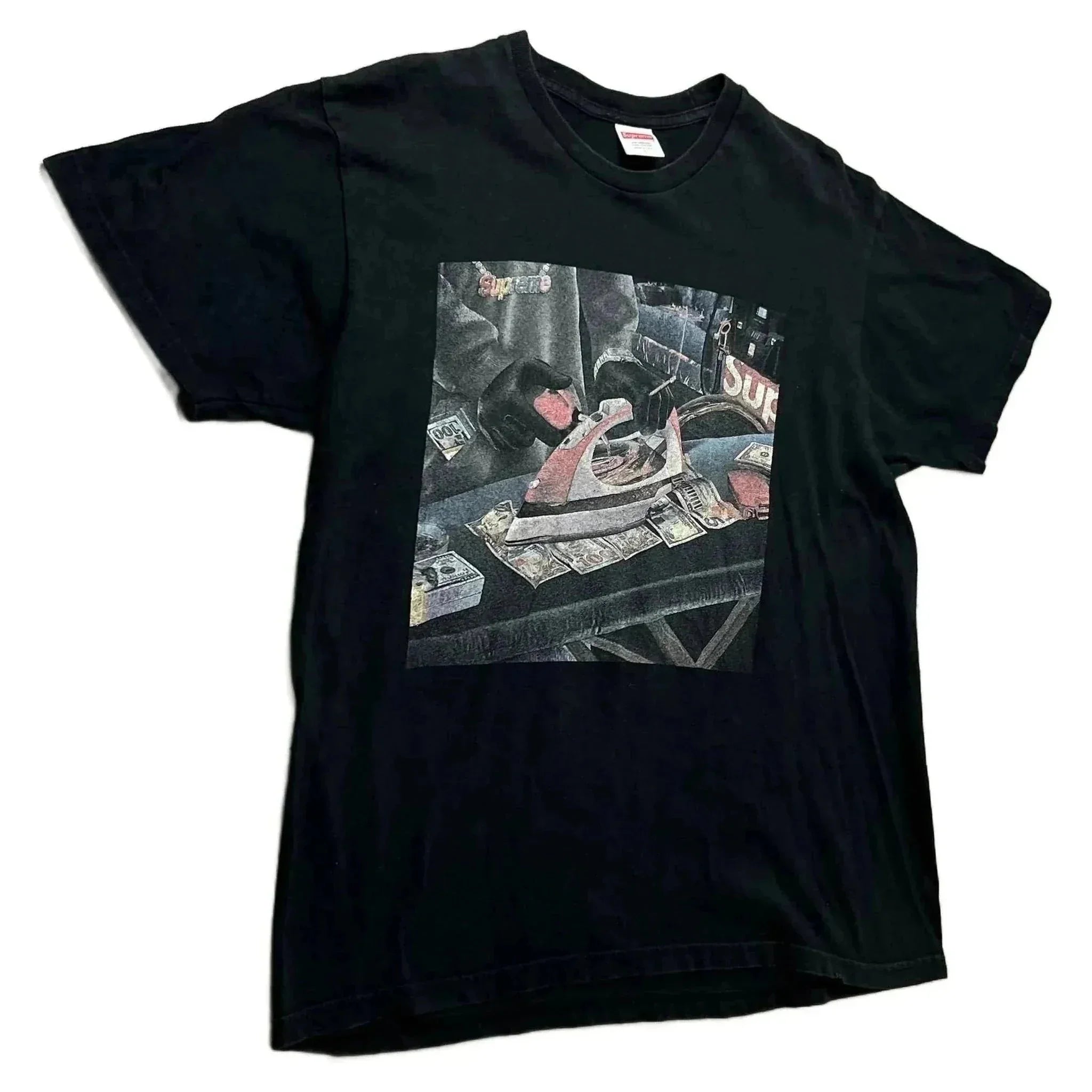 Black Supreme Tee - L