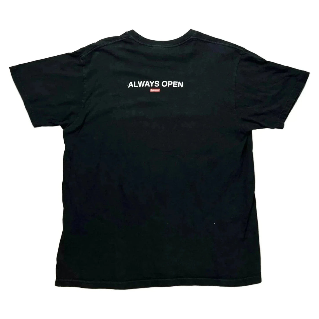 Black Supreme Tee - L