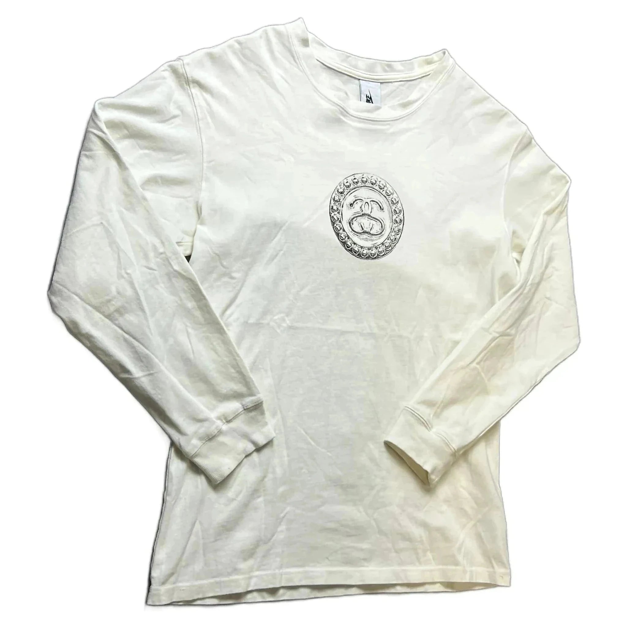 Nike x Stussy Long Sleeve Tee - White - S