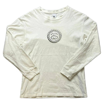 Nike x Stussy Long Sleeve Tee - White - S