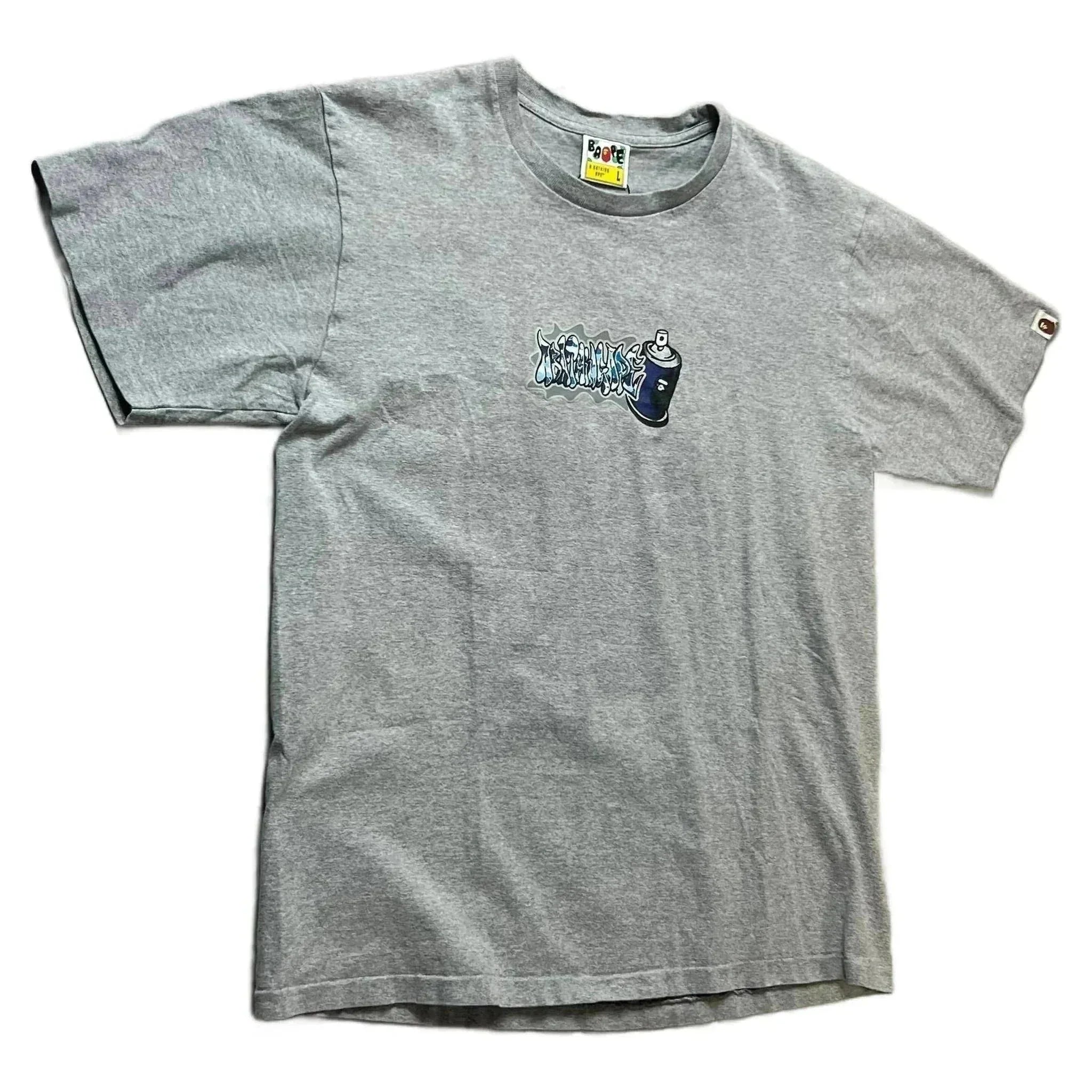 A Bathing Ape (BAPE) T-Shirt - Grey - L