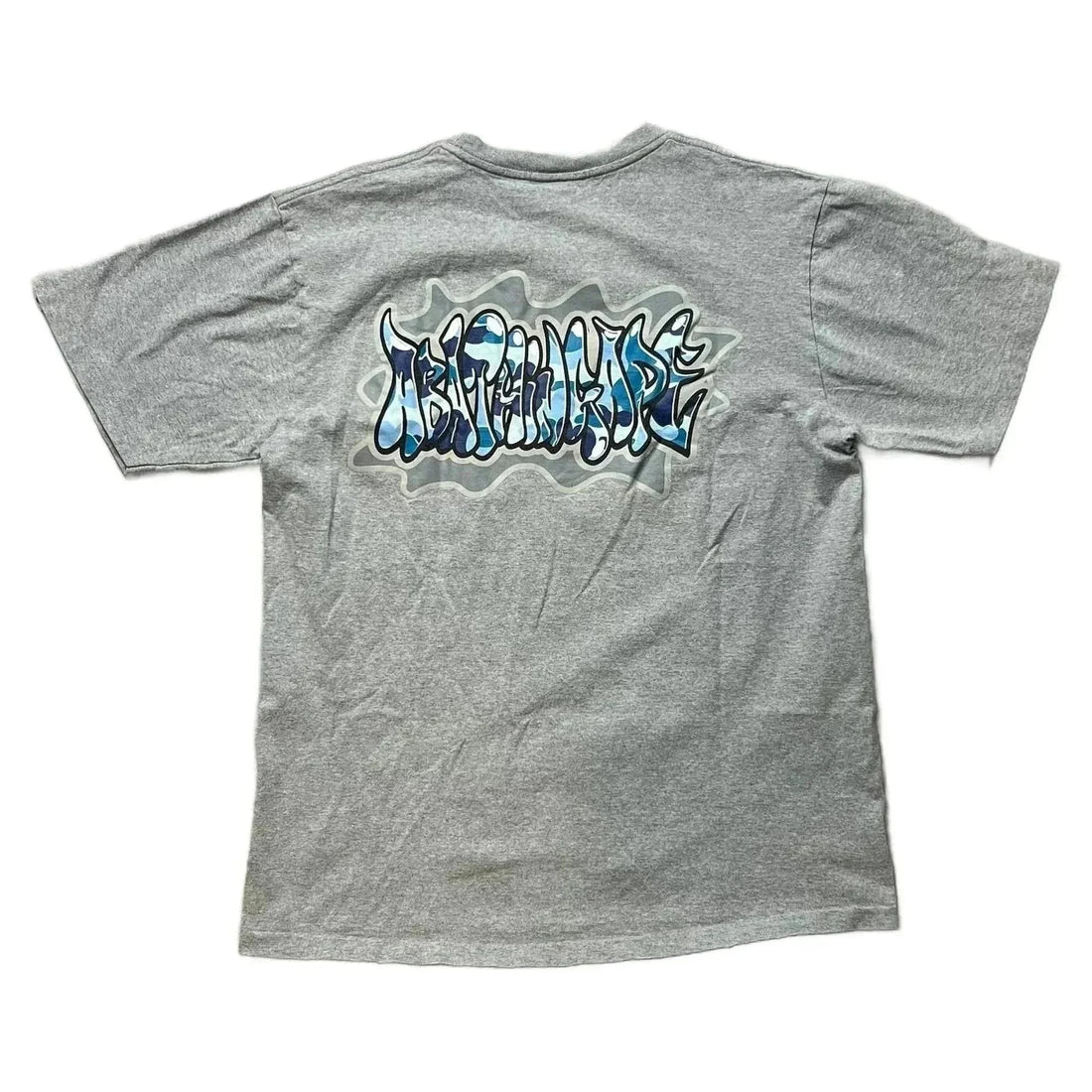 A Bathing Ape (BAPE) T-Shirt - Grey - L